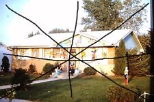 Original 1971 Halloween Decorated House Slide A14 picture