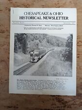 VTG Chesapeake And Ohio Railroad Historical Newsletter September 1971 Photos picture