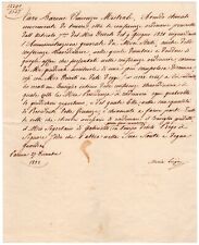 Louise, Marie (1791-1847/ Napoleon's second wife) - Letter signed picture