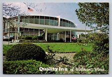 Quality Inn Of Waltham Massachusetts Vintage Unposted Postcard picture
