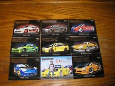 Nice Jada Toys Lot of 9 Wave 4 2003 Import Racer Collector Cards  picture