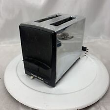 Vintage PROCTOR-SILEX Toaster 2 Slice T620B Chrome Black USA Darkness Settings picture