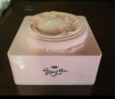 Vintage Evyan by White Shoulders Perfumed Powder Box w/Seal & Powder Deco picture