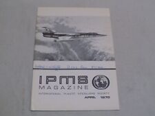 IPMS Magazine Apr 1970 International Plastic Modellers Society Anson ATD Plane picture