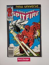 Codename: Spitfire #11 Newsstand Marvel comics August 1987 Very Fine / Near Mint picture