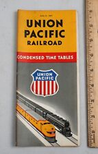 Vintage 1947 Union Pacific Railroad Timetable picture