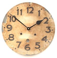 Original late 19th century railway/waiting room style vintage clock dial/face. picture