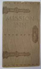 MISSION INN, Riverside, CA Circa 1930 Booklet, Illustrated picture