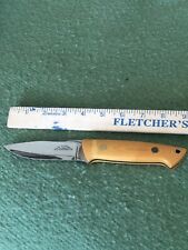 Rare  Vintage Custom By Stan Stanley Fujisaka Hawaii 9 Inch Fixed Blade Knife picture