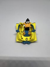 Vintage Warner Brothers Looney Tunes Daffy Duck in Splitting Yellow Car Rare... picture