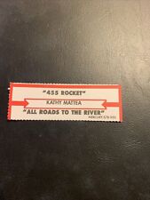 1 JUKEBOX TITLE Strip￼ Kathy Mattea 455 Rocket/All Roads To The River 45￼￼ picture