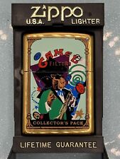 Vintage 1998 Limited Camel Joe Mardi Gras Brass Zippo Lighter NEW picture
