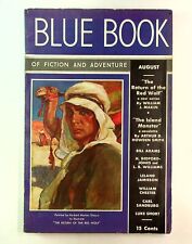 Blue Book Pulp / Magazine Aug 1937 Vol. 65 #4 VG- 3.5 TRIMMED picture