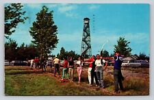 Field Archery Tournament  Sugar Hill Near Seneca Lake South NY VINTAGE Postcard picture
