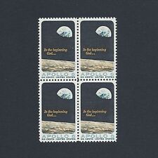Apollo 8 Space Mission  - Vintage Mint Set 4 Stamps 54 Years Old picture
