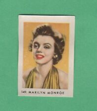 1953  Marilyn Monroe Bruguera Spanish  Tiny Film Card Rare picture