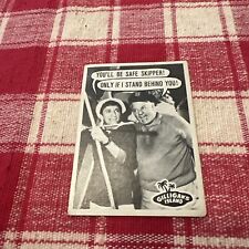 Rare 1965 Topps Gilligan's Island You'll Always Be Safe Skipper #1 Excellent picture