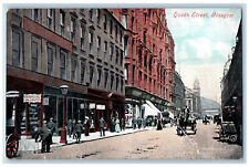Glasgow Scotland Postcard Queen Street Hairdressing Saloon c1910 Unposted picture