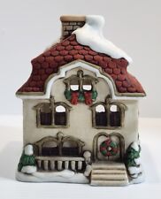 Geo Z Lefton Colonial Village 05817 1986 Handpainted Christmas House tealight picture