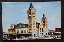 Houston, TX, City Hall & Market, circa 1910 picture