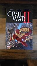 Civil War II #2 (2016) - Marvel Comics First Print Run Bendis, Marquez, Ponsor picture