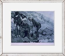 Photo: Miners Prospecting, Mules, Gold Mining, panning, Industry, Donkey, F Remi picture