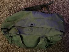 US Military Improved Duffel Bag ZIPPERED Duffle Bag USGI 8465-01-604-6541 VGC picture