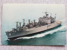 USS Mount Baker AE-34 Ammunition Ship US Navy Missiles Vtg Postcard picture
