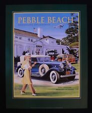 2003 Pebble Beach Concours Poster '32 LINCOLN KB '47 FORD Woody Tri-Motor Eberts picture