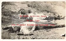 Mexico Border War, RPPC, Pancho Villa's Men Executed near Agua Prieta, Osbon picture