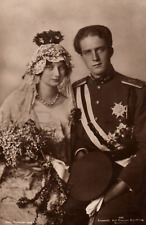 Royality Sweden  Vintage 1927 Postcard picture