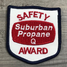 Suburban Propane Q Safety Award Vintage Advertising Patch picture