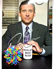 Steve Carell (The Office: Michael Scott) Signed 7x5 in. Original Autograph picture