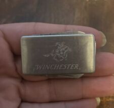 Vintage Winchester Money Clip With Knife & Fingernail FIle picture