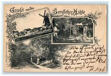 c1905 Gruss Aus Von Dex Borsfleth Muhle Germany Posted Antique Postcard picture