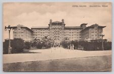 Galveston TX Texas Hotel Galves Street View Vintage Albertype Postcard picture