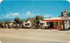 COLORADO SPRINGS COLORADO 1961 Range View Motel roadside Sanborn postcard 3207 picture