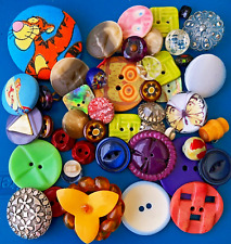 Mixed Assorted Old and New Buttons picture