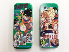 2 x  Dragon Ball  Tier Pencil Cases Metal Tin picture