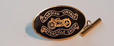 Canadian Vintage Motorcycle Group tie tack 1989 picture