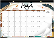 2024-2025 Desk Calendar 18 Months Desk Calendar Mar. 2024 - Aug. 2025, 17