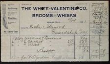 1901 BILLHEAD~WHITE-VALENTINE CO. URBANA, OHIO. BROOMS AND WHISKS MFG. CO. picture