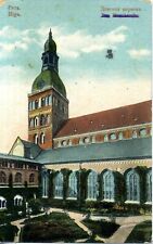 Latvia 1910's Riga Die Domkirche Postcard Unused picture