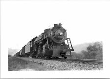 July 1948 M-1, 2-8-2, #6017 W&LE Engine on P&WV 1st #92 Original OOAK picture