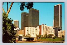 Los Angeles CA-California, Los Angeles Hilton, Advertising, Vintage Postcard picture
