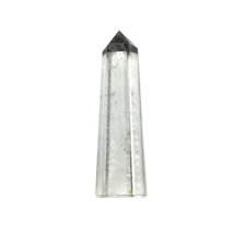 30-100mm Natural Clear Quartz Raw Crystal Point Fengshui Room Decor Wand Stone picture