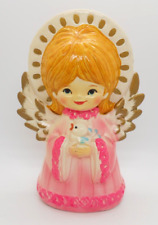 Angel Holding Bird Figurine 6