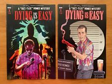 DYING IS EASY #1 Simmonds Main + Rodriguez Variant Joe Hill IDW 2019 NM+  picture