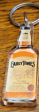 Vintage Early Times Kentucky Old Style Whiskey Bottle Shaped Keychain picture