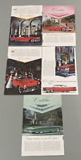 Cadillac Magazine Sales Ad Lot of 5 Cadillac Motor Car Division Convertable picture